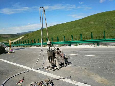 昌洒镇公路地基基础注浆加固